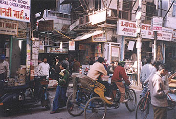 old delhi traffic