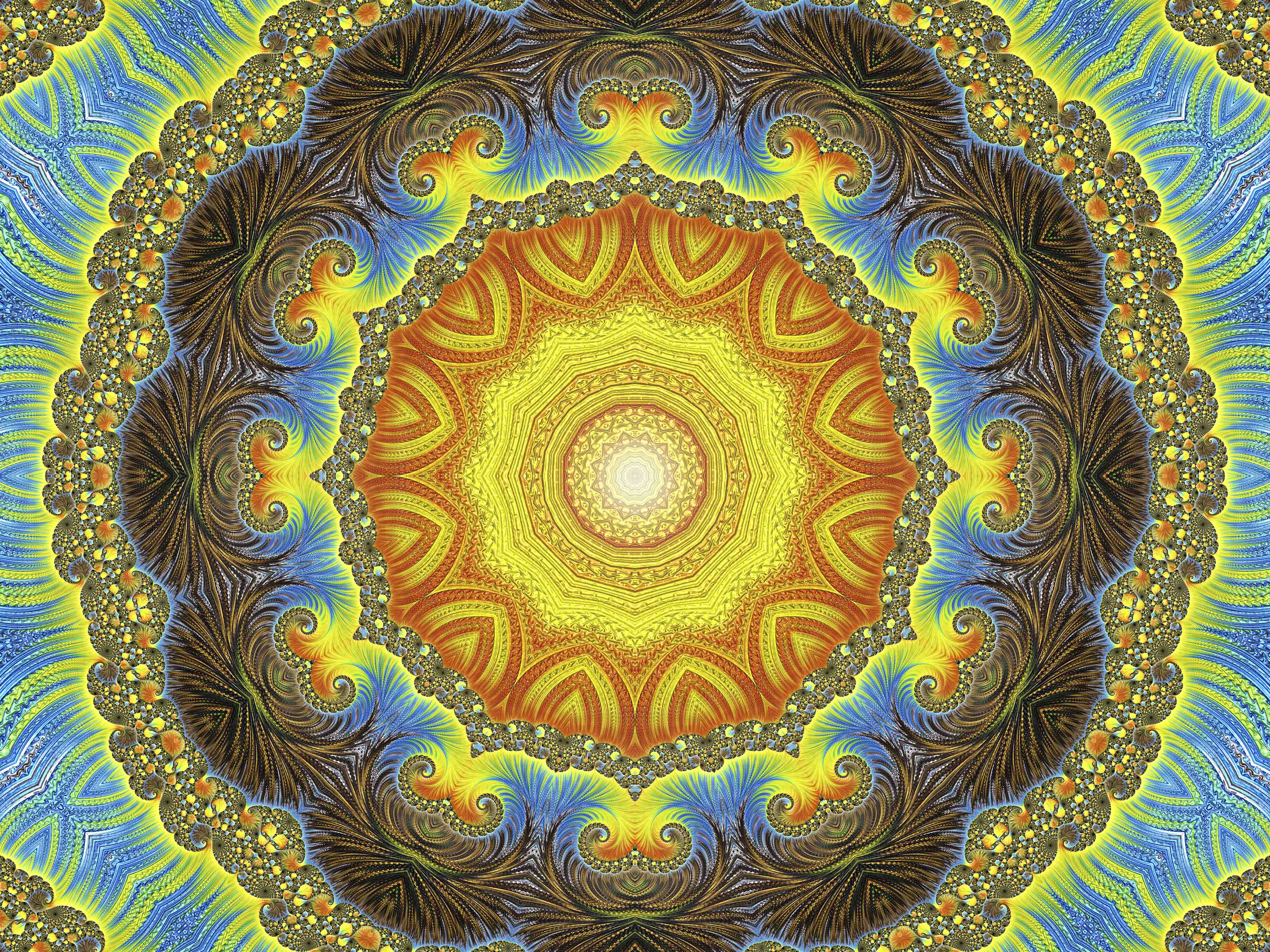 Mandala Kaleidoscope Image
