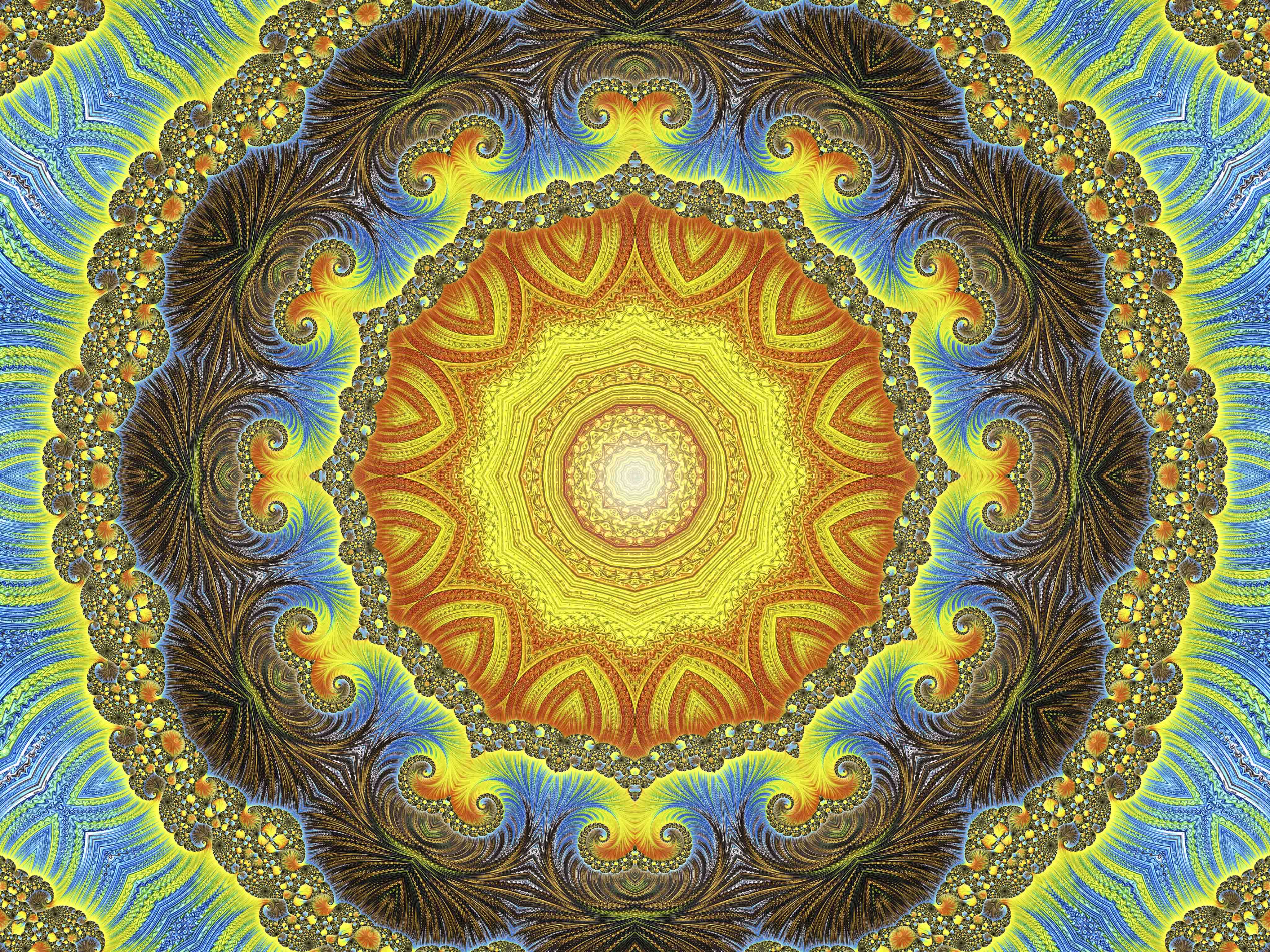 Mandala Kaleidoscope Image