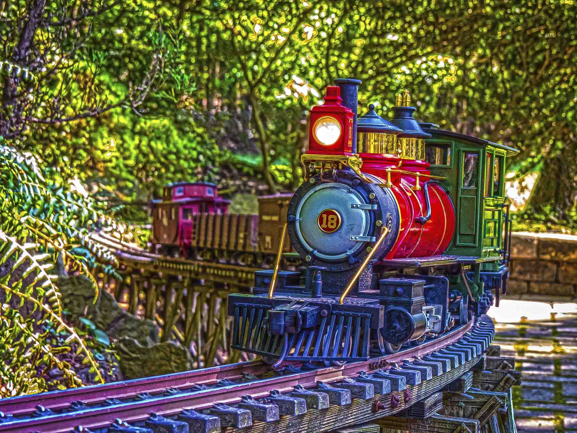 Garden Train HDR