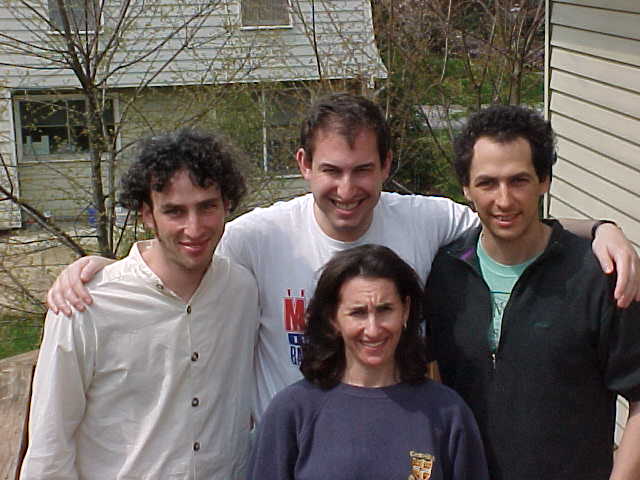 Jocelyn's folks with David's cousins from Alaska