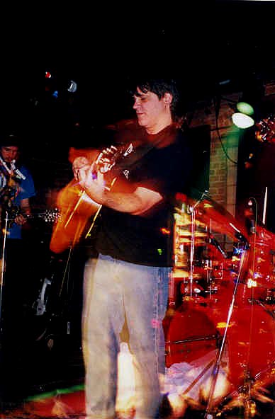 Fire on the guitar!