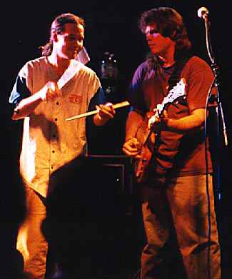 Jeff, his sticks, & Mark