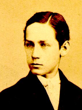 Image of Theodore Frelinghousen Teets as a young boy