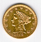1852 quarter eagle obverse
