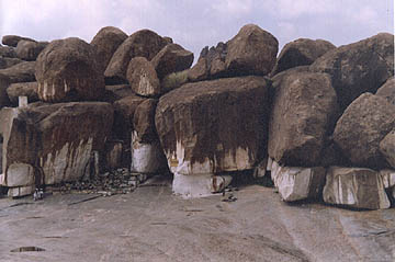 hampiboulders and a cave