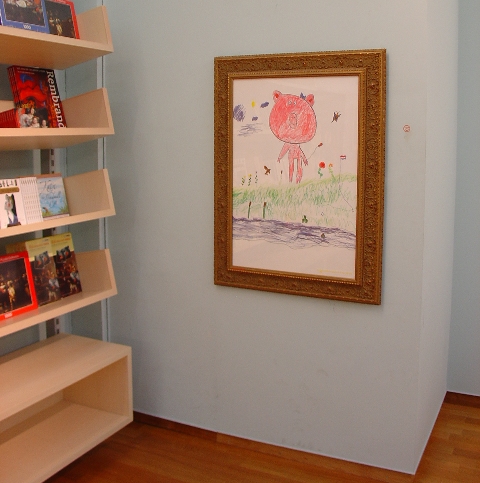 Child's drawing at Rijkmuseum