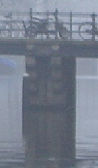 Detail of Singel bridge pier