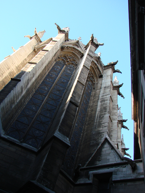 Exterior of Sainte-Chapelle