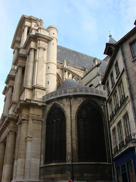 Saint-Gervais is Gothic and Baroque at the same time