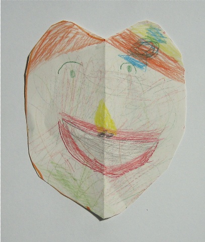 'Heart Face' by E (April 4, 2008)