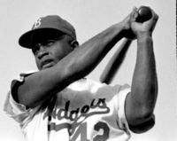 graphic image: Jackie Robinson