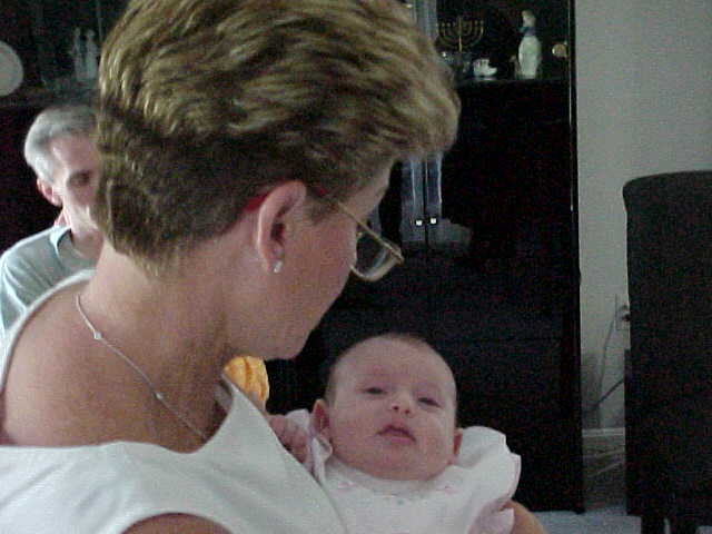 Jocelyn with her Grandma Linda