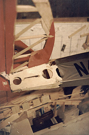 Cub tail repair after disatrous flight #2