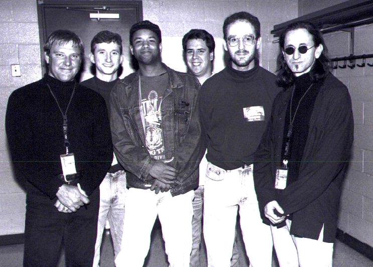 Backstage with Rush