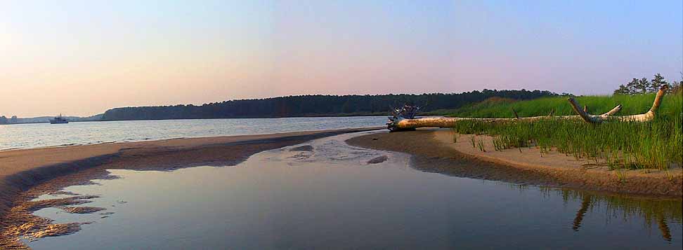 Evening at the beach