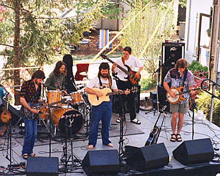 The boyz back in '95 -- the Hillside Stage at Merlefest