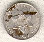 1852 three-cent obverse