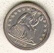 1852 dime obverse