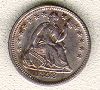 1852 half dime obverse