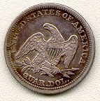 1852 quarter reverse